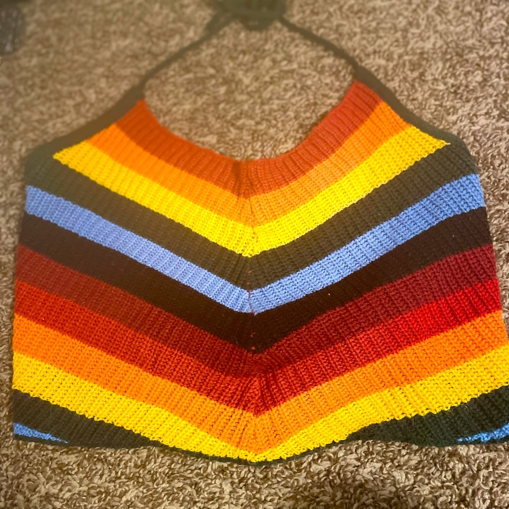 Crop top multi color